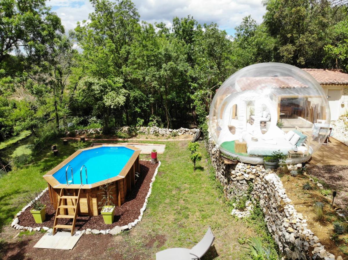 La Bulle Etoile Otel Allegre Les Fumades Dış mekan fotoğraf